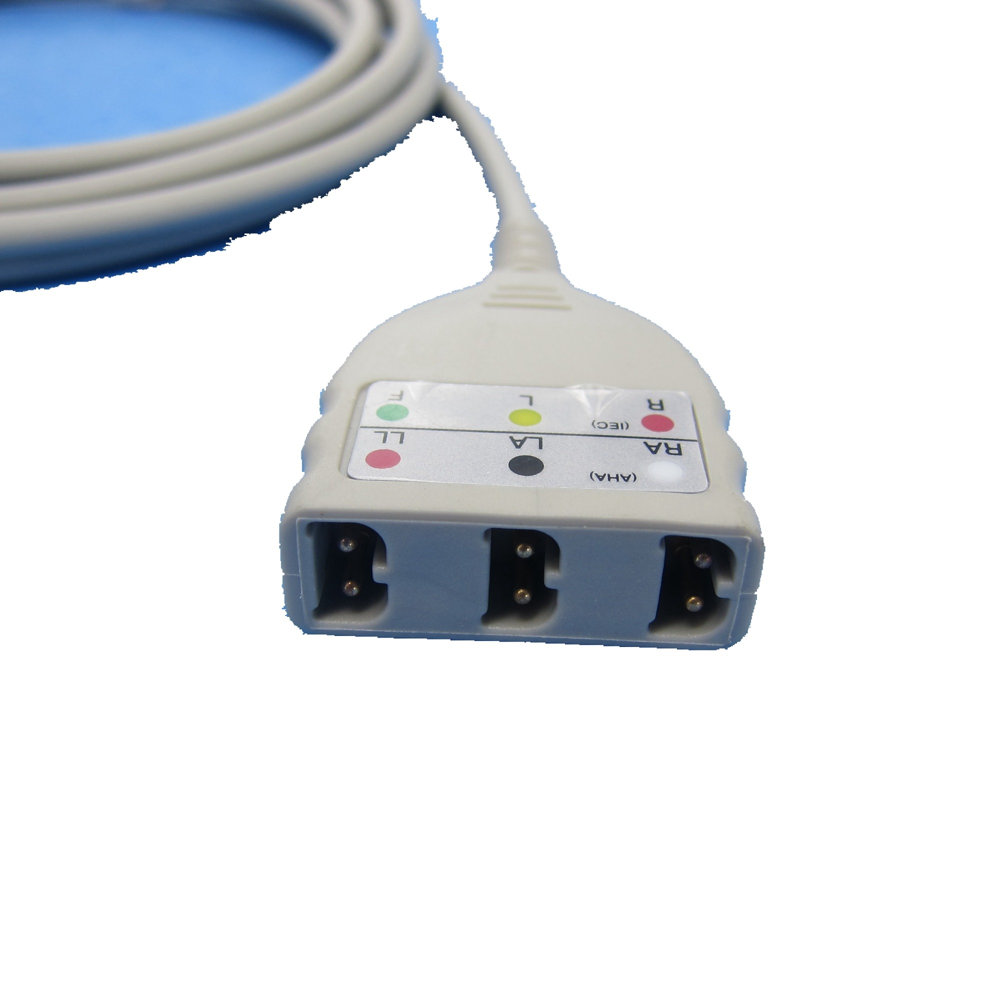 High quality ECG Electrodes Wire Trunk Cable for 5or 3 Leads for Popular LL style